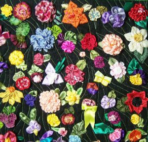 ribbonwork gardens quilt